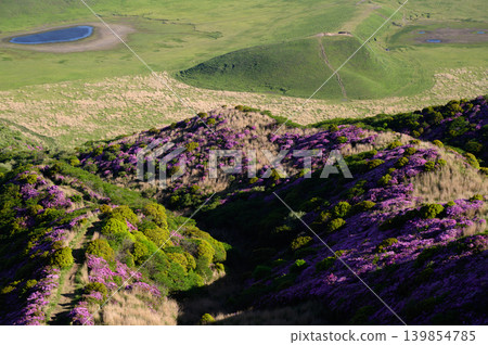 View from Mount Eboshi and the Miyama Kirishima azalea View from Mount Eboshi and the Miyama Kirishima azalea 139854785