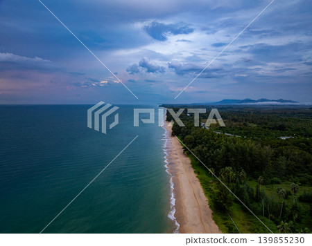 Aerial view sea in summer season at Phuket island Thailand Aerial view sea in summer season at Phuket island Thailand 139855230