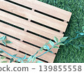 Glamping on the balcony, DIY garden projects, artificial turf and wooden slats, gardening images 139855558