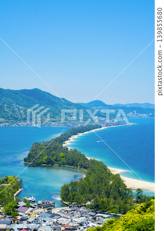 Amanohashidate, Kyoto, Fresh Greenery Amanohashidate, Kyoto, Fresh Greenery 139855680