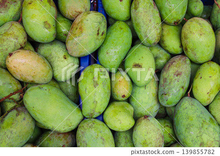 Mangoes sold in a Thai market 139855782