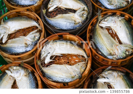 Fish sold in Thai markets Fish sold in Thai markets 139855786