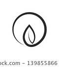 natural ingredients icon logo vector element design template 139855866