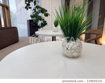realistic interior of a recreation area or cafe. A minimalist aesthetic. Clean, contemporary design realistic interior of a recreation area or cafe. A minimalist aesthetic. Clean, contemporary design 139856181