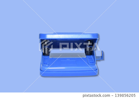 Blue office hole punch Blue office hole punch 139856205