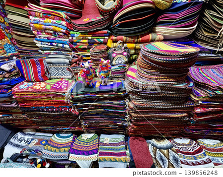 Souvenir shops in Cusco, Peru Souvenir shops in Cusco, Peru 139856248