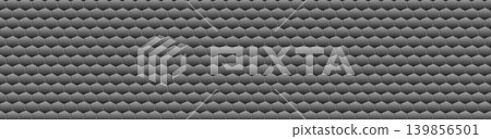 Gray hexagonal tile pattern, embossed geometric background Gray hexagonal tile pattern, embossed geometric background 139856501