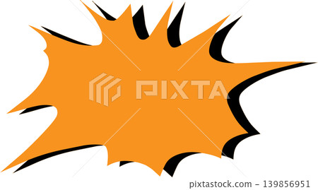 簡潔的美式漫畫風格對話框。漫畫中常用的漫畫風格背景素材。 簡潔的美式漫畫風格對話框。漫畫中常用的漫畫風格背景素材。 139856951