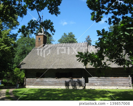 Wooden church at the Estonian Open-Air Museum Wooden church at the Estonian Open-Air Museum 139857008