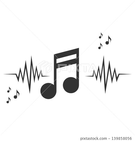 Music Icon Symbol Design Music Icon Symbol Design 139858056