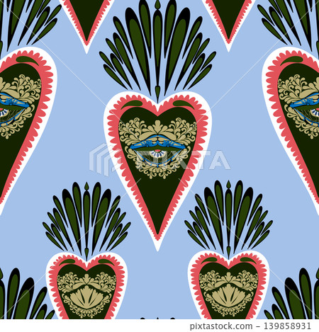 vector illustration of a heart in the shape of a heart vector illustration of a heart in the shape of a heart 139858931