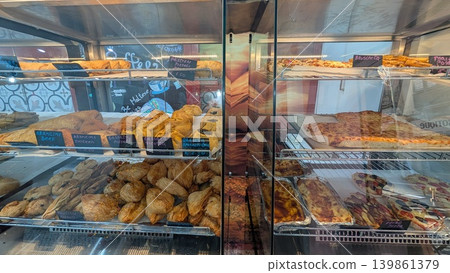 Maltese pastries in the showcase 139861379