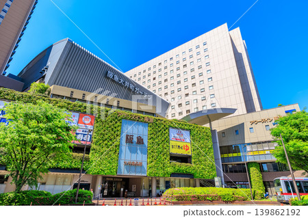 東京品川區JR大井町車站前的城市景觀 139862192