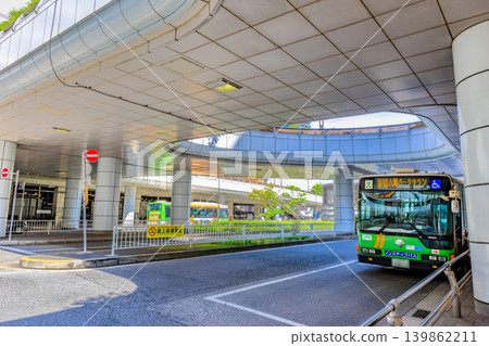 Urban landscape in front of JR Oimachi Station, Shinagawa Ward, Tokyo Urban landscape in front of JR Oimachi Station, Shinagawa Ward, Tokyo 139862211