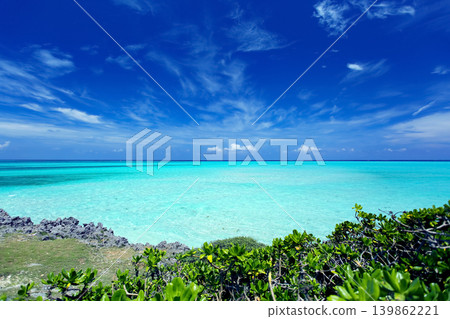 Okinawa's beautiful sea 139862221