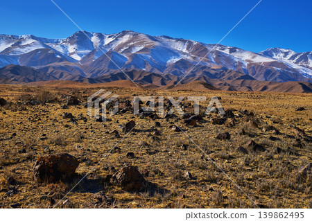 Hight mountains Kyrgyzstan landscape Hight mountains Kyrgyzstan landscape 139862495