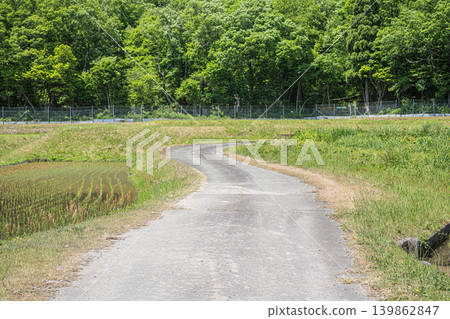 Rural landscape of Okubiwako, Makino-cho, Takashima City, Shiga Prefecture Rural landscape of Okubiwako, Makino-cho, Takashima City, Shiga Prefecture 139862847