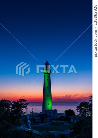 Hinomisaki Lighthouse Light-up Hinomisaki Lighthouse Light-up 139862926