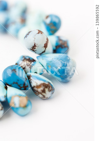 Golden Hill Turquoise Natural Stone Background Golden Hill Turquoise Natural Stone Background 139865592
