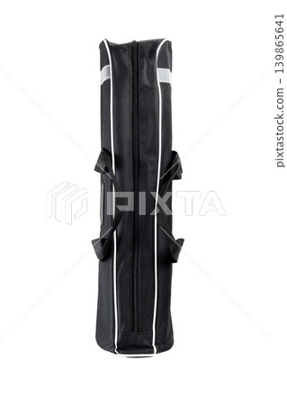 oblong bag for tools isolated on white background vertical view 139865641