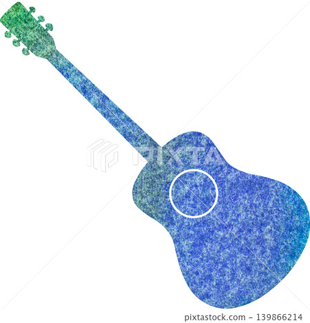 Beautiful watercolor classical guitar icon image illustration Beautiful watercolor classical guitar icon image illustration 139866214