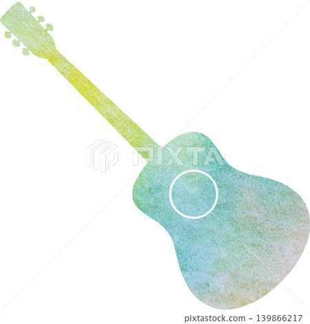 Beautiful watercolor classical guitar icon image illustration Beautiful watercolor classical guitar icon image illustration 139866217