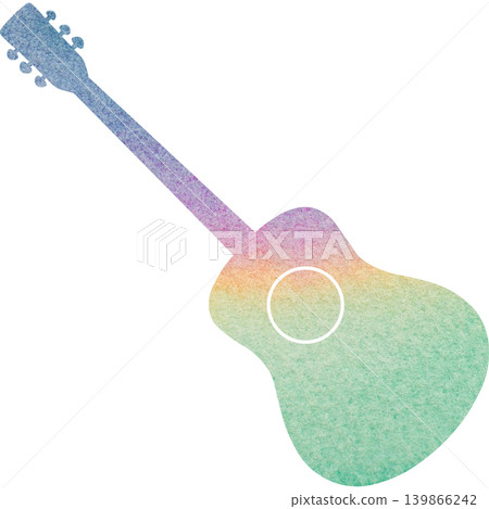 Beautiful watercolor classical guitar icon image illustration Beautiful watercolor classical guitar icon image illustration 139866242
