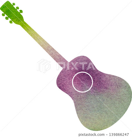 Beautiful watercolor classical guitar icon image illustration Beautiful watercolor classical guitar icon image illustration 139866247