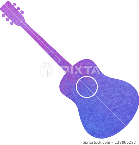 Beautiful watercolor classical guitar icon image illustration Beautiful watercolor classical guitar icon image illustration 139866258