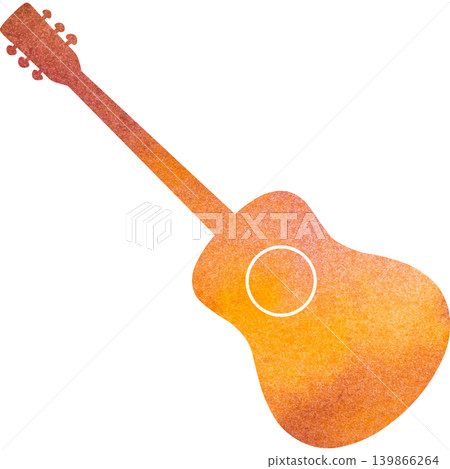 Beautiful watercolor classical guitar icon image illustration Beautiful watercolor classical guitar icon image illustration 139866264