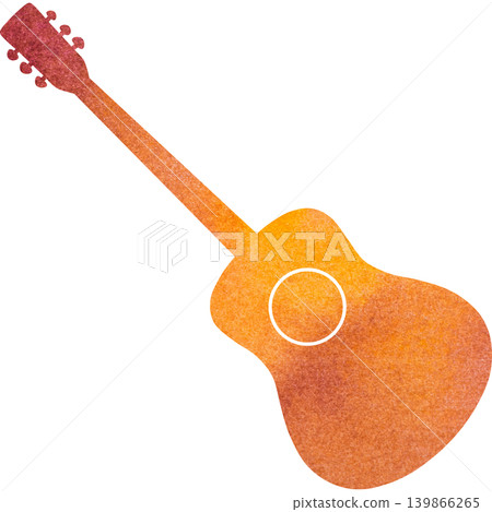 Beautiful watercolor classical guitar icon image illustration Beautiful watercolor classical guitar icon image illustration 139866265