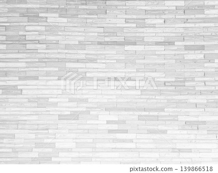 White and Grey Stacked Wooden Veneer Wall Background. White and Grey Stacked Wooden Veneer Wall Background. 139866518