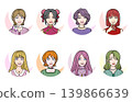 女人 女性 人臉 139866639