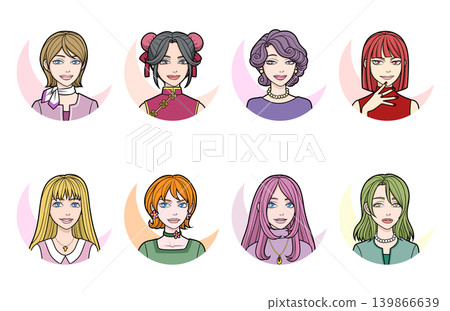 女人 女性 人臉 139866639