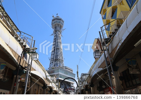 Osaka: Shinsekai and Tsutenkaku Streetscape 2026 ① Osaka: Shinsekai and Tsutenkaku Streetscape 2026 ① 139866768