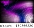 Vibrant abstract background featuring swirling patterns in shades of purple and blue, creating dynamic and energetic atmosphere 139866820