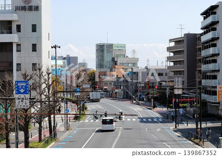 Urban landscape around Kawasaki Station Urban landscape around Kawasaki Station 139867352