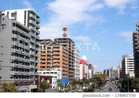 Urban landscape around Kawasaki Station Urban landscape around Kawasaki Station 139867356