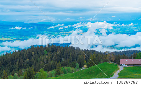 Mount Pilatus overlooking Lake Lucerne in Switzerland Mount Pilatus overlooking Lake Lucerne in Switzerland 139867768