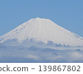 Mount Fuji in white robes 139867802