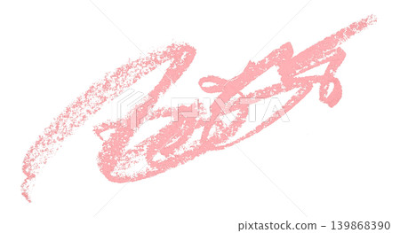 pink pencil strokes isolated on transparent background pink pencil strokes isolated on transparent background 139868390