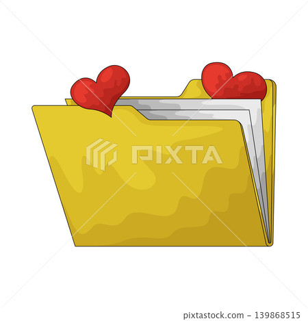 Illustration of Heart File Illustration of Heart File 139868515