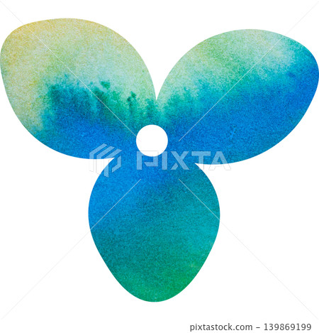 Beautiful watercolor pattern small flower icon image illustration Beautiful watercolor pattern small flower icon image illustration 139869199