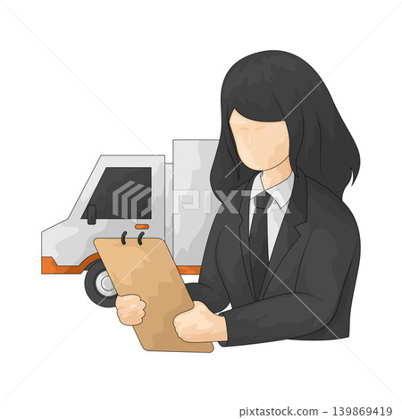 Illustration of Field Sales 139869419