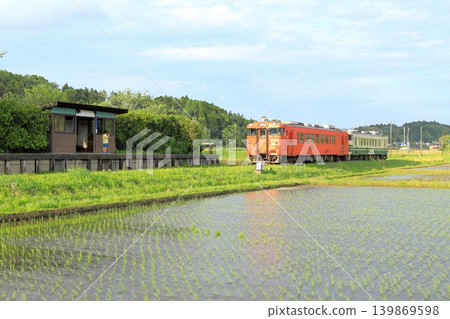 Chiba Prefecture Kominato Railway Kazusakawama Station Chiba Prefecture Kominato Railway Kazusakawama Station 139869598
