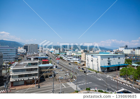 靜岡縣靜岡市清水區的城市景觀 靜岡縣靜岡市清水區的城市景觀 139869685