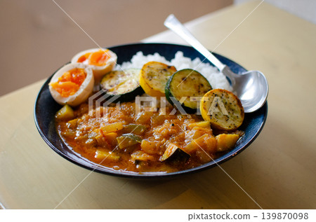 Zucchini spice curry Zucchini spice curry 139870098