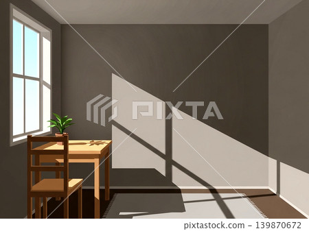 Scenery, a simple room Scenery, a simple room 139870672