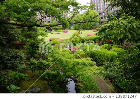 A view of Okuma Garden in Totsuka-cho 1-chome, Shinjuku-ku, Tokyo. A view of Okuma Garden in Totsuka-cho 1-chome, Shinjuku-ku, Tokyo. 139871247