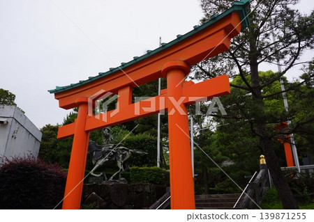 東京新宿區西早稻田二丁目穴八幡宮一景。 東京新宿區西早稻田二丁目穴八幡宮一景。 139871255